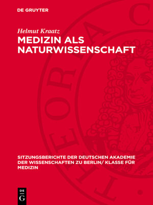 cover image of Medizin als Naturwissenschaft